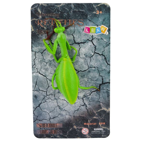 GREEN STRETCHY RUBBER FIGURINE