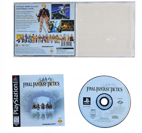 FINAL FANTASY TACTICS PSX PS1 PS2