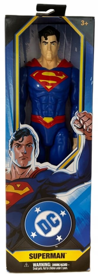 SUPERMAN FIGURINE 30cm DC CLASSIC HERO FIGURINE WITH MOVABLE JOINTS Age 4+
