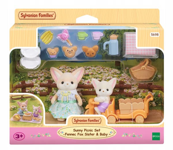 Sylvanian Families: Foxes at a Picnic 5698