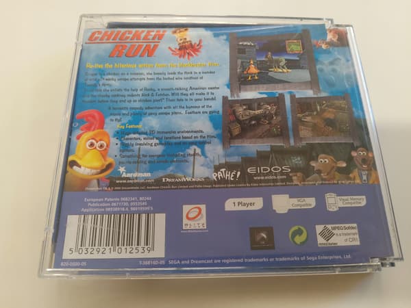 CHICKEN RUN DREAMCAST