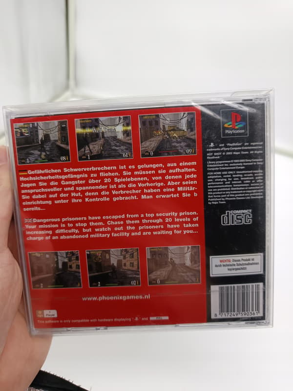 Hot Shot PSX PS1 PlayStation (PSX) – boxed