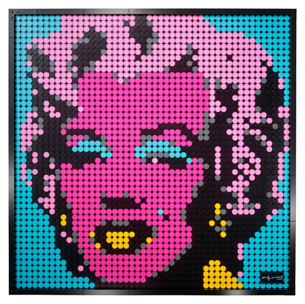 Lego Art Andy: Marilyn Monroe Set 31197 ((((dented box))))