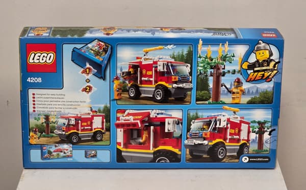LEGO City 4208 Off-Road Fire Engine, 243 pieces