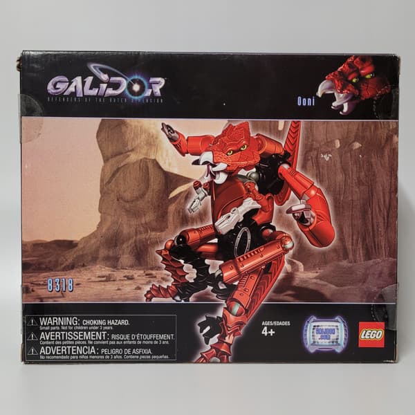 Lego Galidor Ooni 8318 figure, MISB, 2002