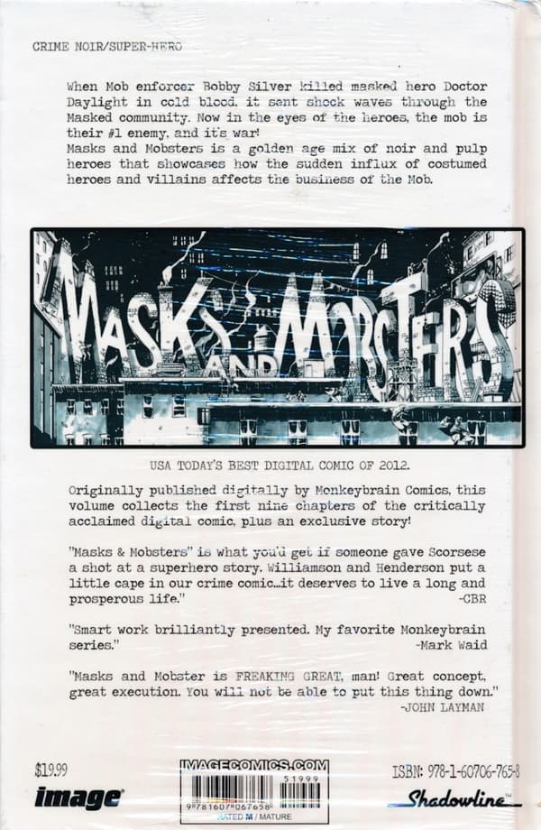 Masks & Mobsters Volume 1 by Joshua Williamson