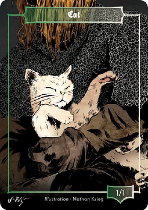 Magic: The Gathering Cat Token