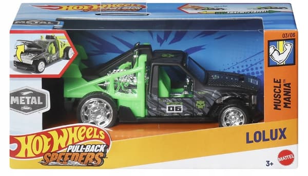 Hot Wheels Pull-back Car LOLUX HWV44