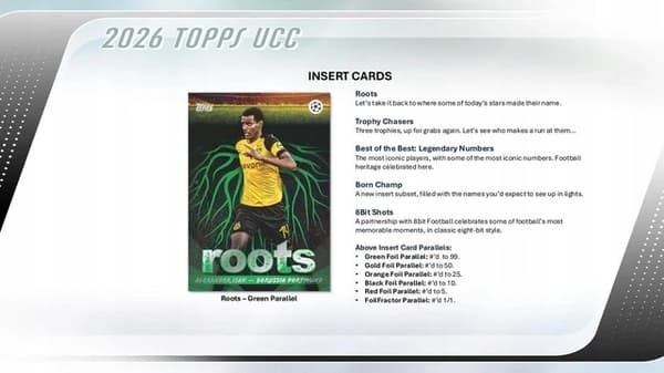 Topps UEFA 2025/26 Hanger Box