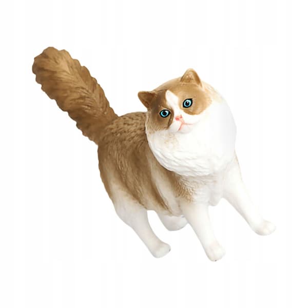 PLASTIC CAT MODEL – DECORATION AND TOY FOR CHILDREN