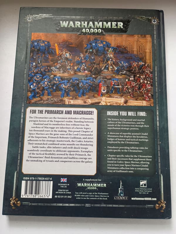 Codex Supplement: Ultramarines – 8th Edition