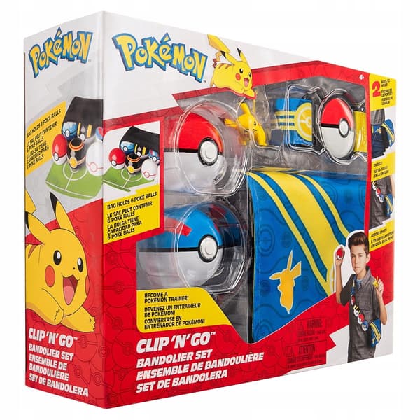 JAS POKEMON BLUE PIKACHU BANDOLIER Jazwares