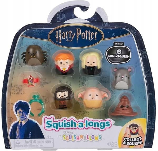 Harry Potter Squish-a-longs Mini Squish Mini Figure Collection 9-pack