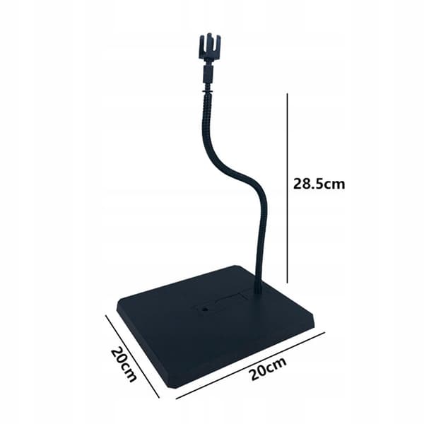 Action figure stand Support bracket for doll models Easy to assemble Style C