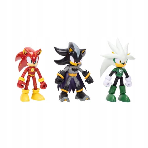 DC Comics figure set: Sonic the Hedgehog, 4 pieces, 12 cm