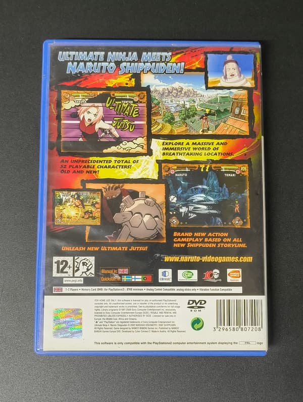 Naruto Shippuden Ultimate Ninja 4 (PS2) (ENG) PlayStation 2