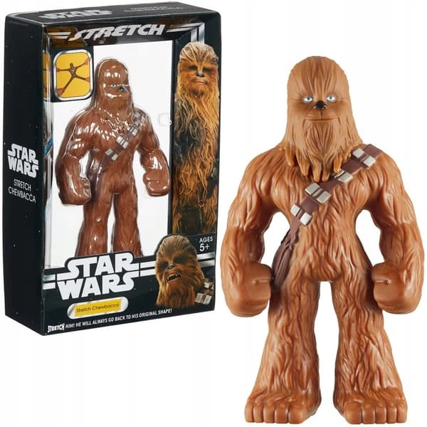 Star Wars Stretch Chewbacca – Stretchable Figure, 22 cm – COLLECTOR’S ITEM