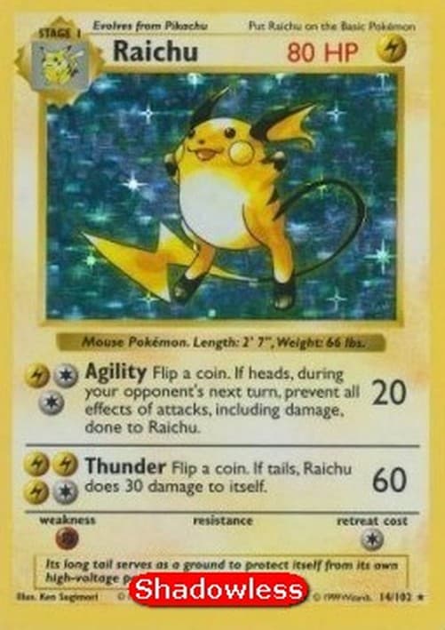 Pokemon TCG Raichu