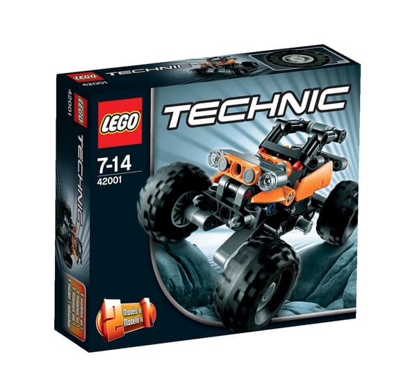LEGO 42001 Technic 2-in-1 – Small off-road car, 4x4 buggy