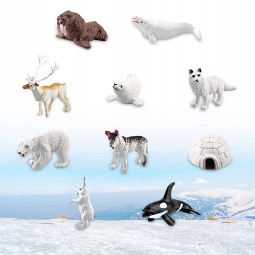 10 Realistic Animal Models: Arctic Animals