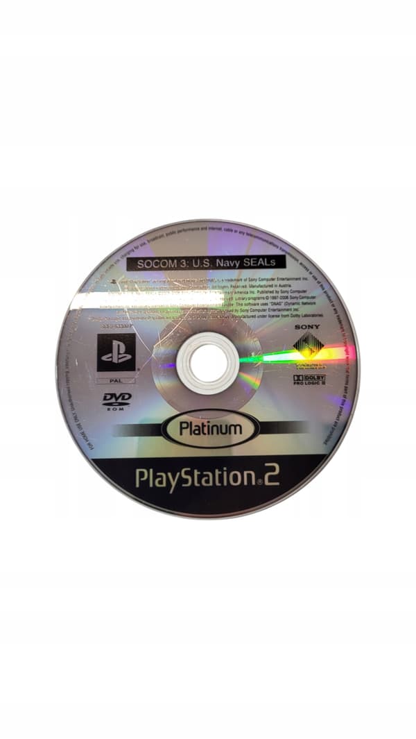 PS2 game SOCOM 3: U.S. Navy SEALs – NO BOX