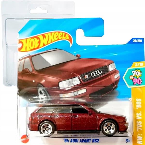 Hot Wheels Audi Avant RS2, 1:64 scale, collectable model