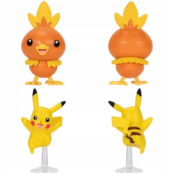 Pokémon Battle Figures 2-Pack: Torchic & Pikachu