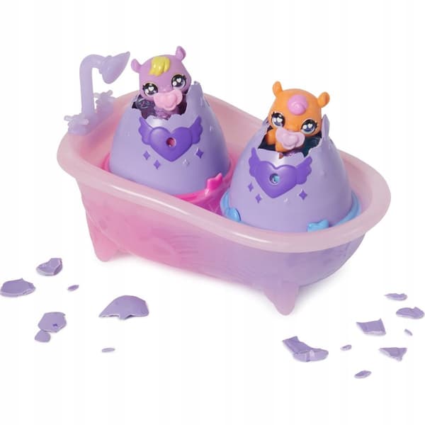 Hatchimals: animals in the bath that change colour