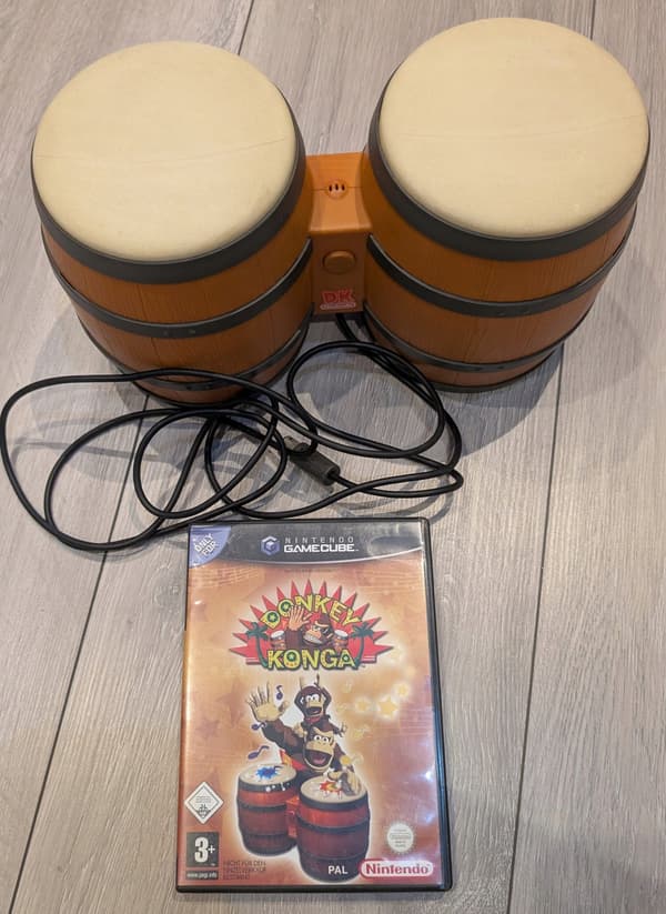 Donkey Kong PAL + bongos set