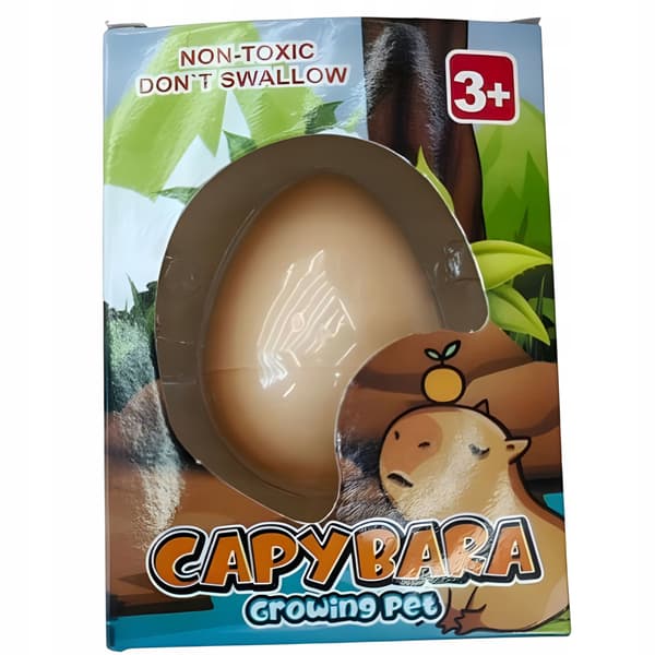Capybara Figurine – Hatching Egg Toy for Children – Science Experiment
