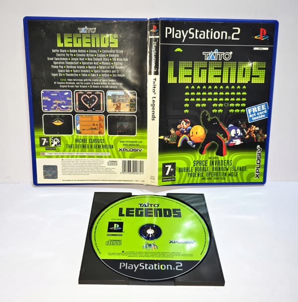 Taito Legends PS2 – READ THE DESCRIPTION!