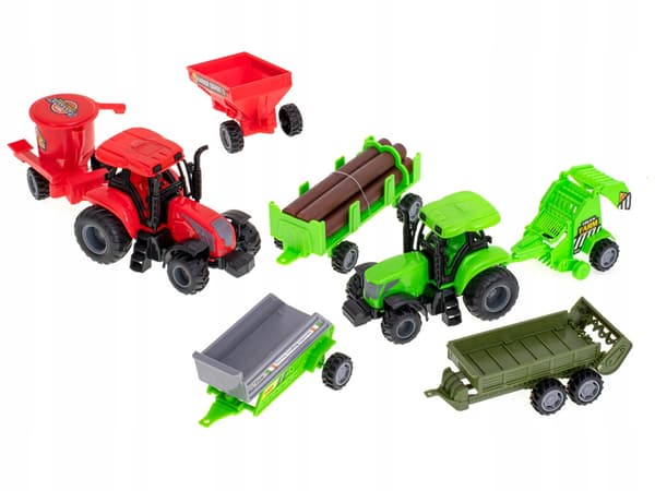 FARM SET WITH ANIMALS