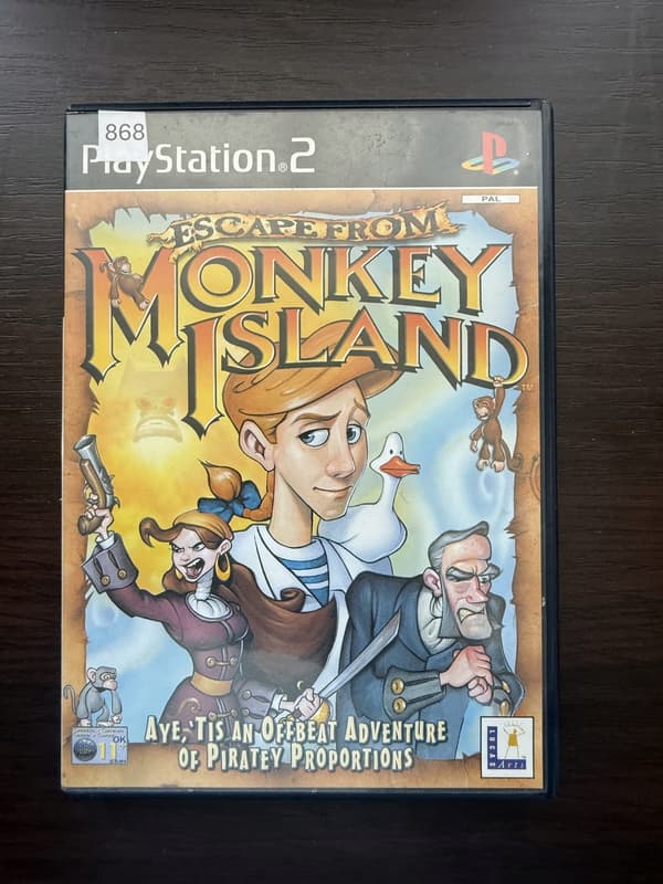 Escape from Monkey Island PS2