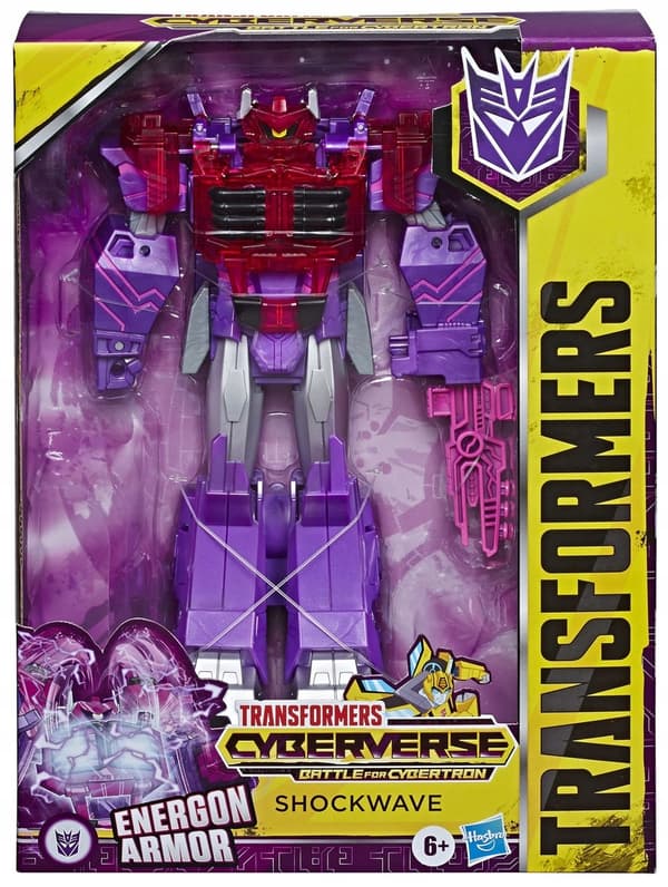Transformers Shockwave CYBERVERSE Energon Armour