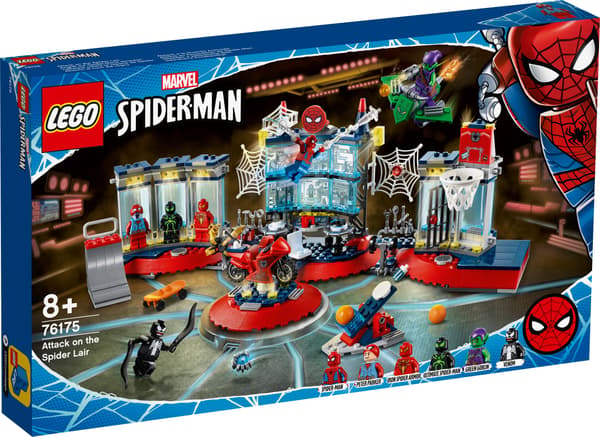 LEGO Super Heroes 76175 Attack on Spider-Man’s Hideout – a gift for a boy