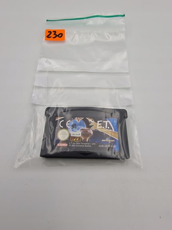 GAME BOY ADVANCE E.T. THE EXTRA-TERRESTRIAL