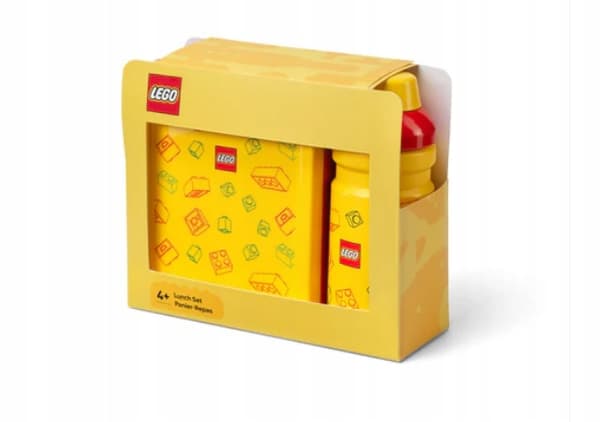 LEGO LUNCH SET: WATER BOTTLE AND BOX – CLASSIC BRICKS ART LINE 40580804