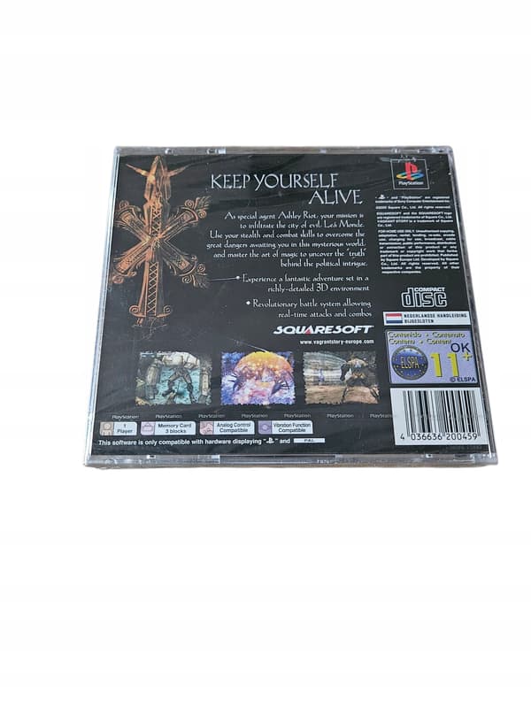VAGRANT STORY PSX CASSETTE