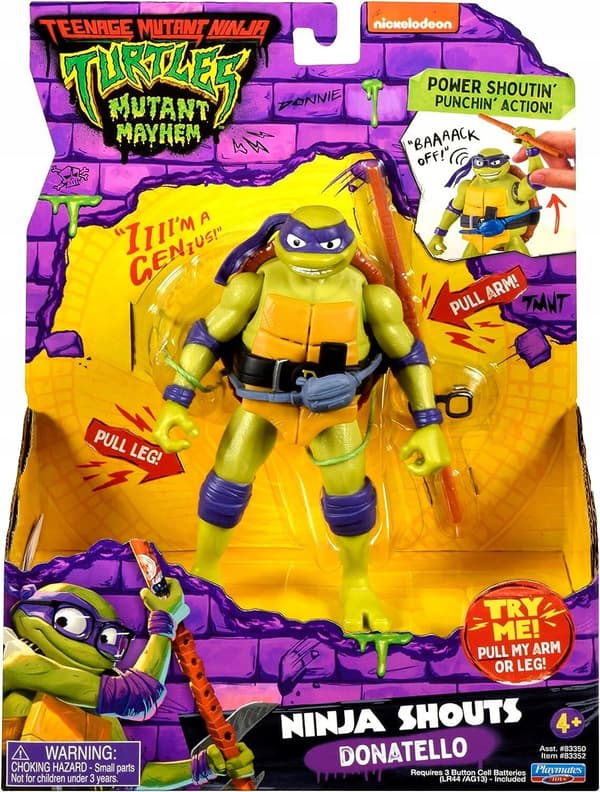 NINJA TURTLE FIGHTERS Figurine – SOUND: Donatello