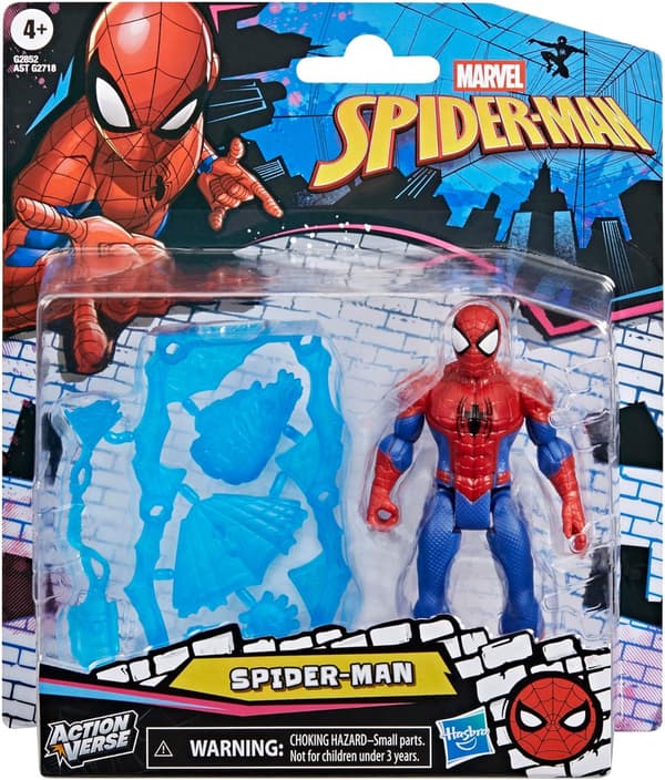 HASBRO MARVEL: ACTION VERSE SPIDER-MAN – SPIDER-MAN ACTION FIGURE (G2852)