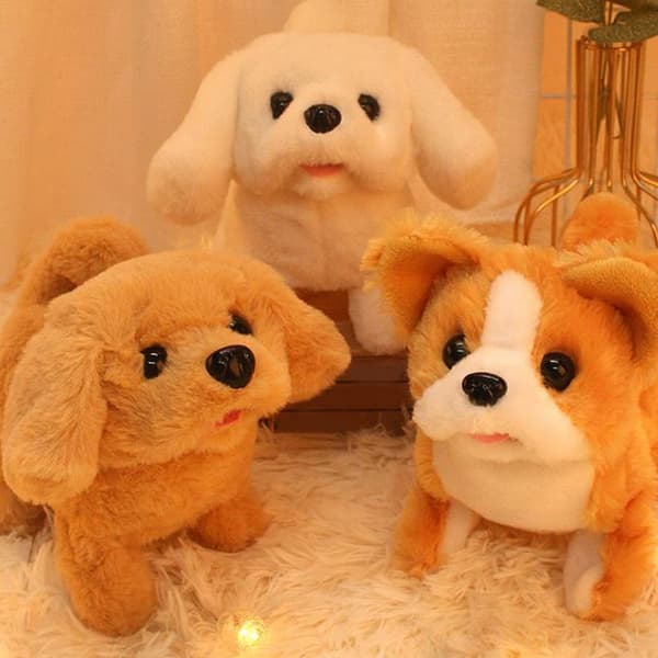 Electronic interactive dog Interactive soft toys Dog Intelligent walking style B