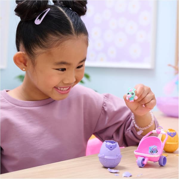 HATCHIMALS ALIVE set: 2 figures + pet trolley, accessories