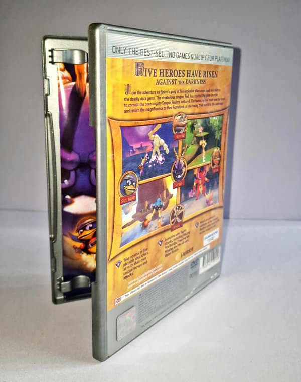 SPYRO: A HERO'S TAIL PS2 3XA game