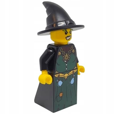 P23 LEGO Castle – Minifigure – Witch cas397, 1 second-hand item
