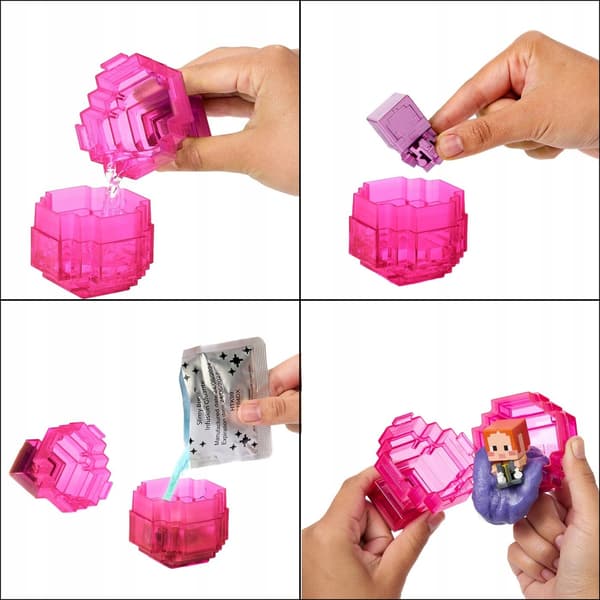 Mattel Potion with Minecraft mini-figure and slime – pink