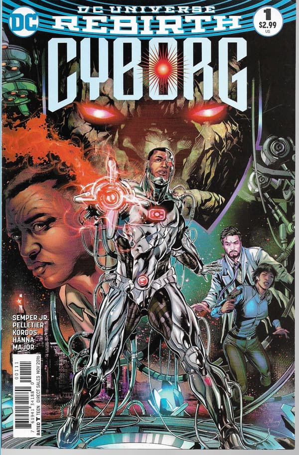 DC Cyborg Comic 1–8/2016 (in English)