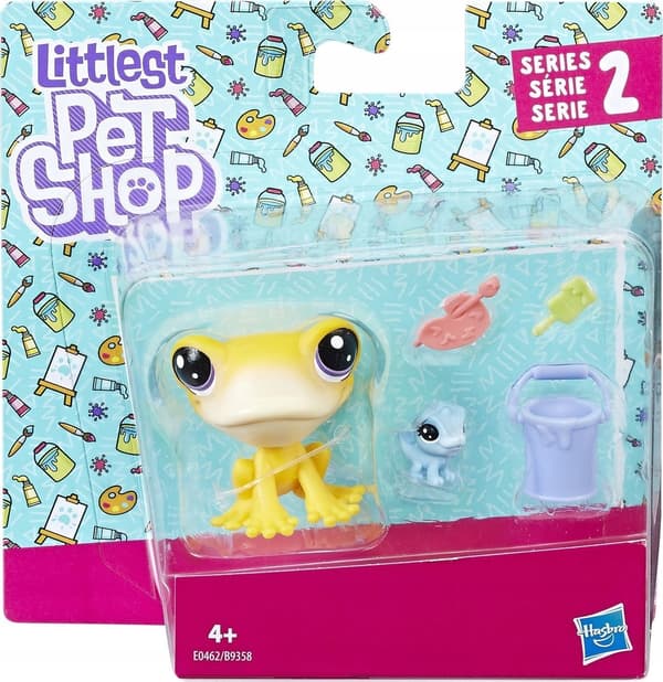 LPS Pets and Accessories: Frog and Chameleon E0462