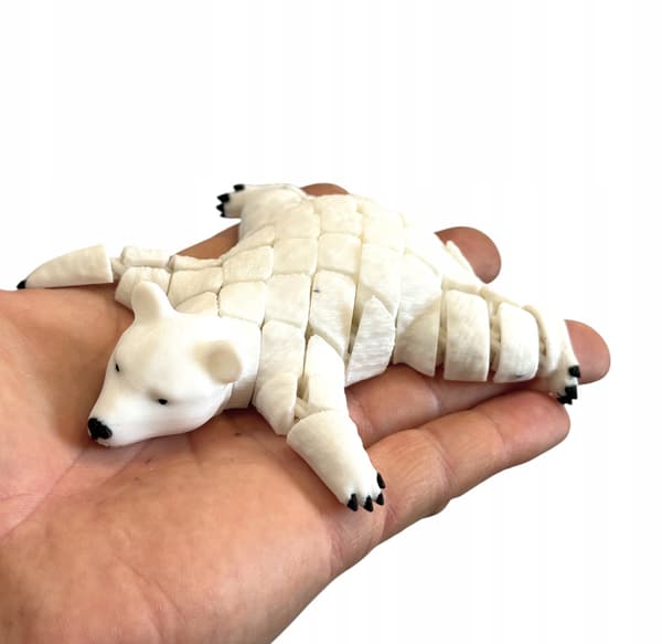 3D Polar Bear – Segmented Ice King, a great gadget, a gift