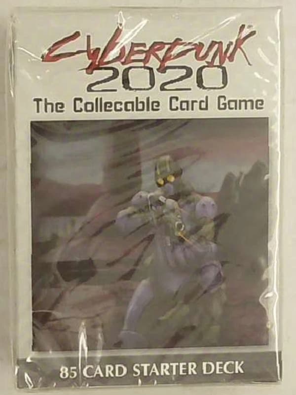 Cyberpunk 2020 CCG – Militech Starter Deck (original edition) Oxidiced