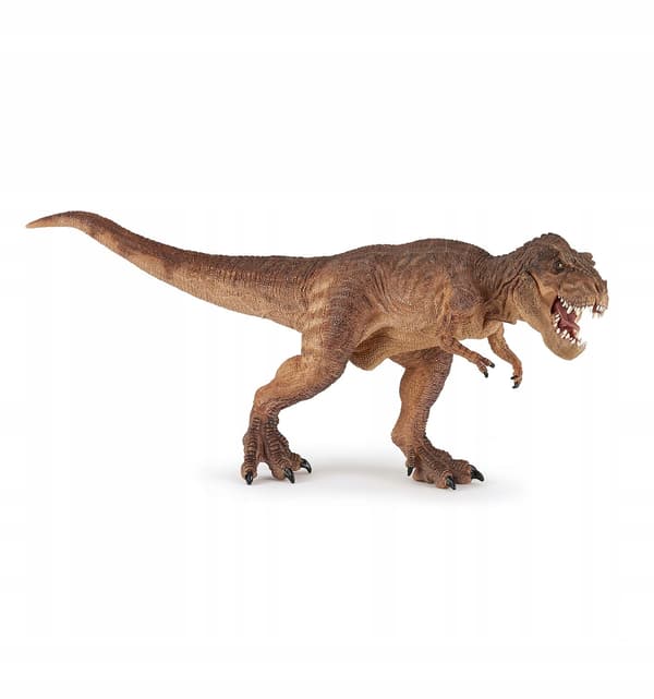 BROWN RUNNING T-REX DINOSAUR - PAPO - 55075